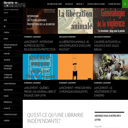 LIBRAIRIE ZONE LIBRE