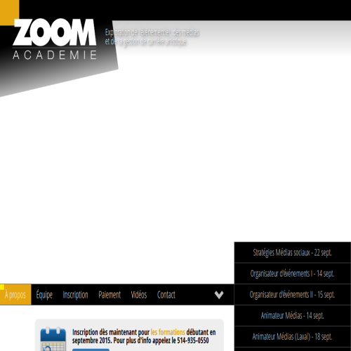 ZOOM ACADEMIE